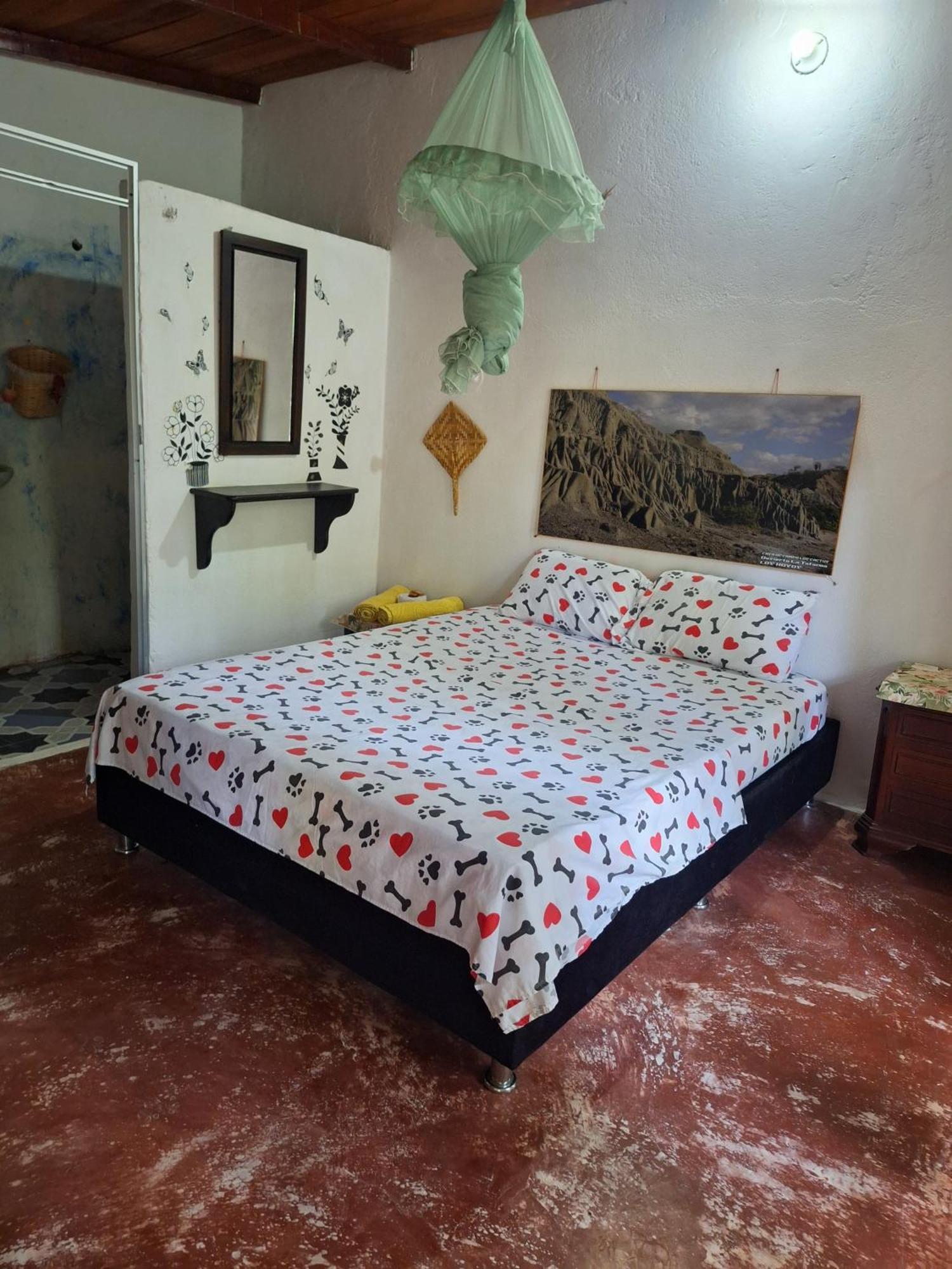 Alojamiento Casa De Campo Los Cactus Villavieja Zewnętrze zdjęcie